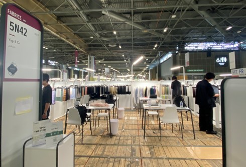 テキスタイルを中心とした国際見本市「プルミエール・ヴィジョン・パリ」2024年7月展に出展